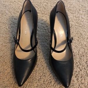 Black Via Spiga Mary Janes